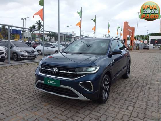 VOLKSWAGEN T-CROSS 1.4 250 TSI TOTAL FLEX HIGHLINE AUTOMÁTICO VOLKSWAGEN T-CROSS 1.4 250 TSI TOTAL FLEX HIGHLINE AUTOMÁTICO